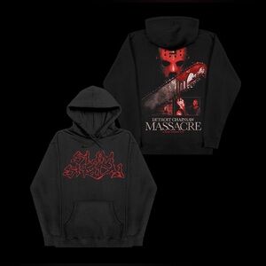 Men’s Authentic Eminem Shady Massacre Hoodie (Limited Edition) [XL]